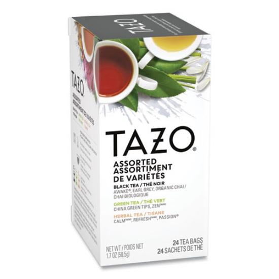 Picture of Assorted Tea Bags, Three Each Flavor, 24/box