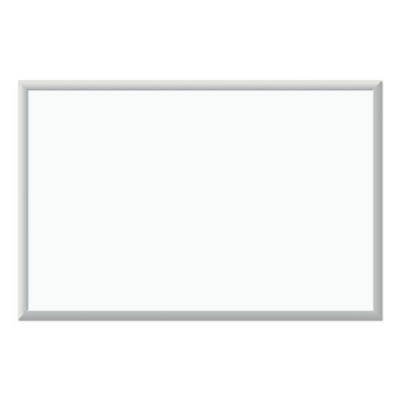 Picture of Melamine Dry Erase Board, 35 x 23, White Surface, Silver Frame