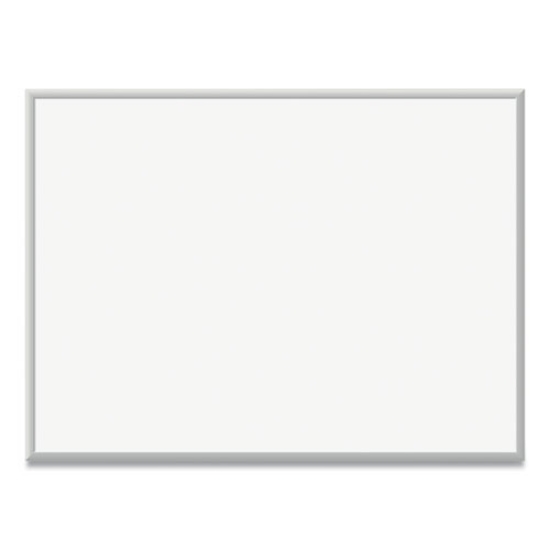 Picture of Magnetic Dry Erase Board with Aluminum Frame, 47 x 35, White Surface, Silver Frame