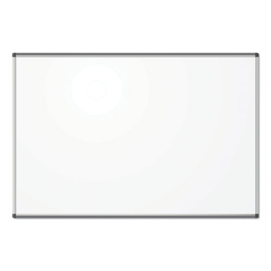 Picture of PINIT Magnetic Dry Erase Board, 70 x 47, White Surface, Silver Aluminum Frame