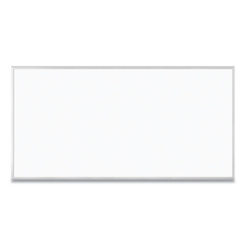 Picture of Magnetic Dry Erase Board with Aluminum Frame, 95 x 47, White Surface, Silver Frame