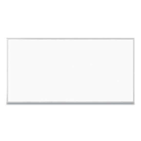 Picture of Magnetic Dry Erase Board with Aluminum Frame, 95 x 47, White Surface, Silver Frame