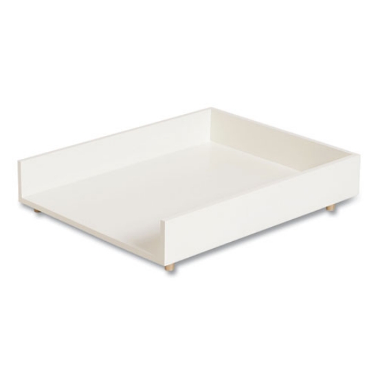 Picture of Juliet Paper Tray, 1 Section, Holds 11" x 8.5" Files, 10 x 12.25 x 2.5, White