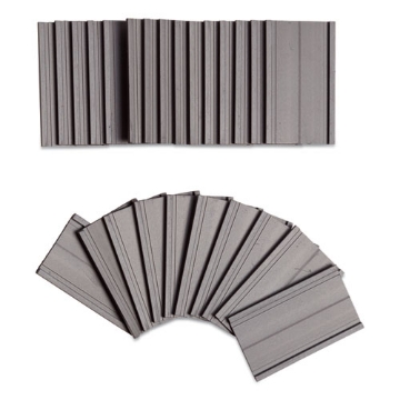 Picture of Magnetic Card Holders, 2 X 1, Black, 25/pack