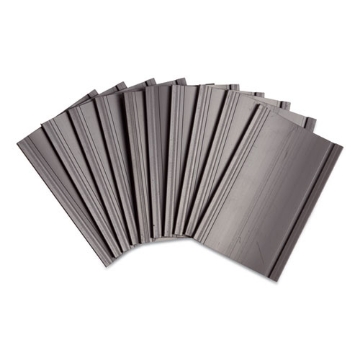 Picture of Magnetic Card Holders, 3 X 1.75, Black, 10/pack