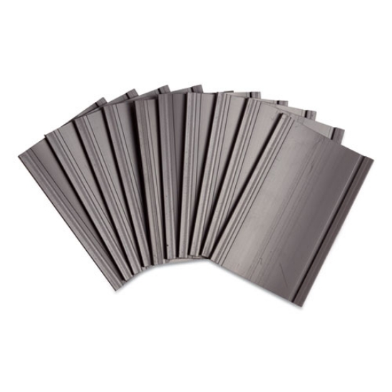 Picture of Magnetic Card Holders, 3 X 1.75, Black, 10/pack