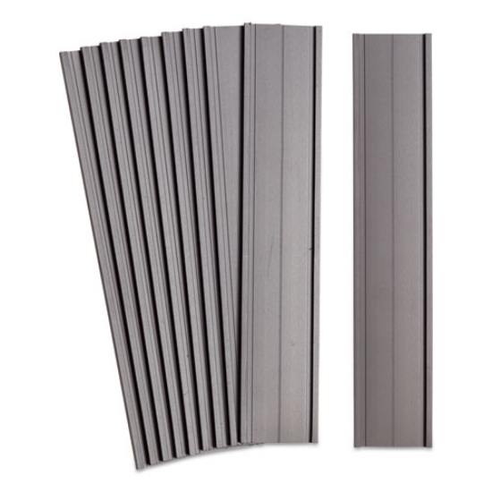 Picture of Magnetic Card Holders, 6 X 1, Black, 10/pack