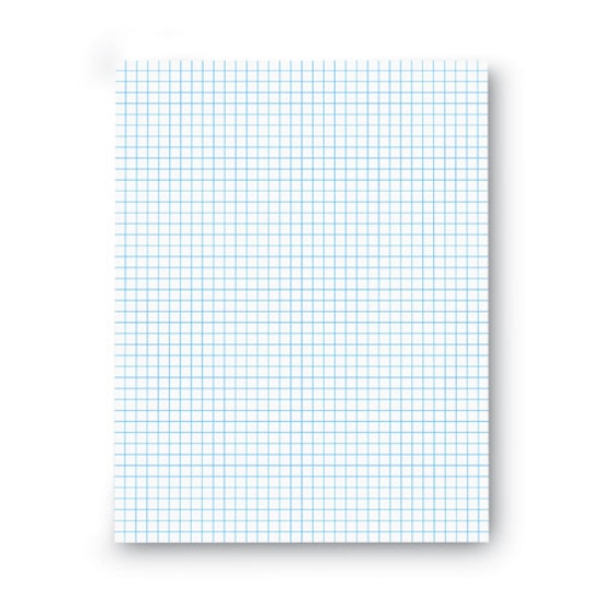 Picture of Quadrille-Rule Glue Top Pads, Quadrille Rule (4 Sq/in), 50 White 8.5 X 11 Sheets, Dozen