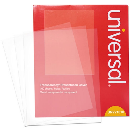 Picture of Black And White Laser Printer Transparency Film, 8.5 X 11, 100/pack