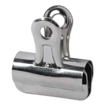 Picture of Bulldog Clips, Small, Nickel, 36/Pack