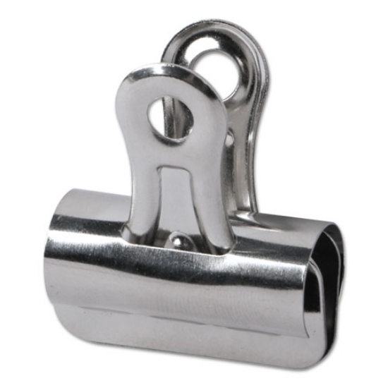 Picture of Bulldog Clips, Small, Nickel, 36/Pack