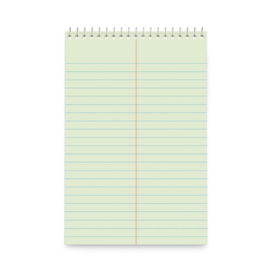 Picture of Steno Pads, Gregg Rule, Red Cover, 80 Green-Tint 6 X 9 Sheets, 6/pack