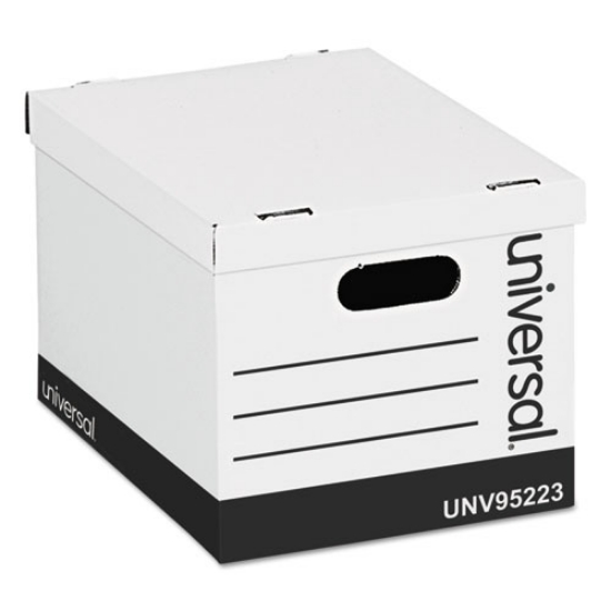 Picture of Basic-Duty Easy Assembly Storage Files, Letter/legal Files, White, 12/carton