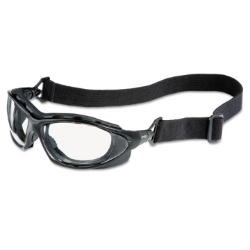 Picture of Seismic Sealed Eyewear, Clear Uvextra Af Lens, Black Frame