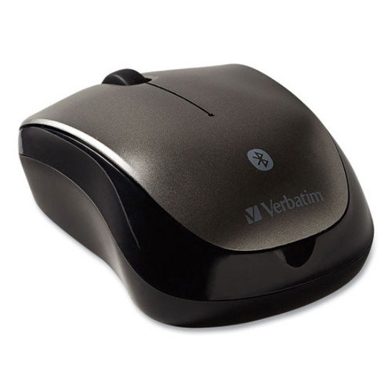 Picture of Bluetooth Wireless Tablet Multi-Trac Blue Led Mouse, 2.4 Ghz Frequency/30 Ft Wireless Range, Left/right Hand Use, Graphite