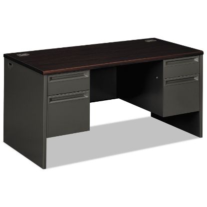Picture of HON COMPANY H38155.N.S DESK,60X30,DBL PED,MY/CC (EA)