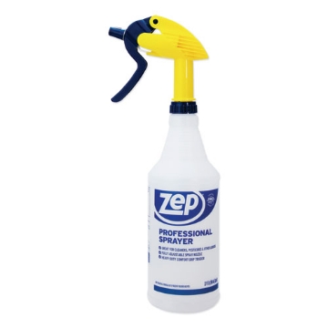 Picture of Professional Spray Bottle With Trigger Sprayer, 32 Oz, Clear