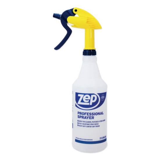 Picture of Professional Spray Bottle With Trigger Sprayer, 32 Oz, Clear