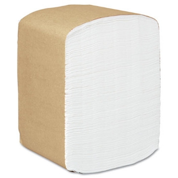 Picture of Full Fold Dispenser Napkins, 1-Ply, 13 X 12, White, 375/pack, 16 Packs/carton