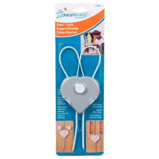 Picture of Dreambaby L106A FLEXI-LOCK CABNT LCK WHT (EA)
