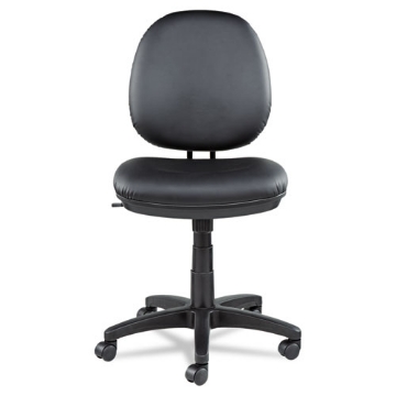 Picture of Alera Interval Series Swivel/tilt Task Chair, Bonded Leather Seat/back, Up To 275 Lb, 18.11" To 23.22" Seat Height, Black
