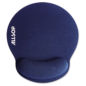 Picture of MousePad Pro Memory Foam Mouse Pad with Wrist Rest, 9 x 10, Blue