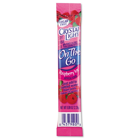 Picture of Flavored Drink Mix, Raspberry Ice, 30 .08oz Packets/box