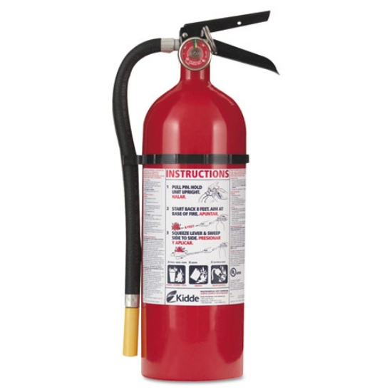 Picture of ProLine Pro 5 Multi-Purpose Dry Chemical Fire Extinguisher, 3-A, 40-B:C, 5.5 lb