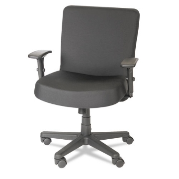Picture of Alera Xl Series Big/tall Mid-Back Task Chair, Supports Up To 500 Lb, 17.5" To 21" Seat Height, Black