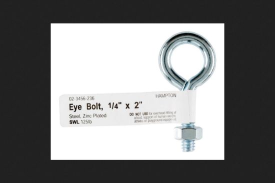 Picture of ACE TRADING - BH 10 02-3456-236 BOLT EYE W/NUT 1/4"X2" (PK-10-EA)