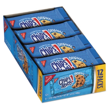 Picture of Chips Ahoy Cookies, Chocolate Chip, 1.4 Oz Pack