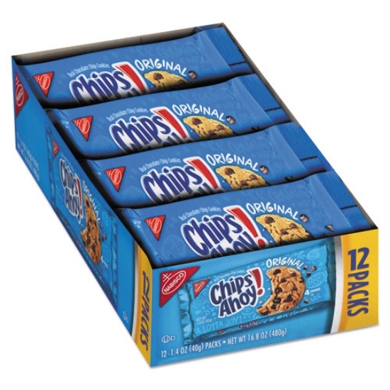 Picture of Chips Ahoy Cookies, Chocolate Chip, 1.4 Oz Pack