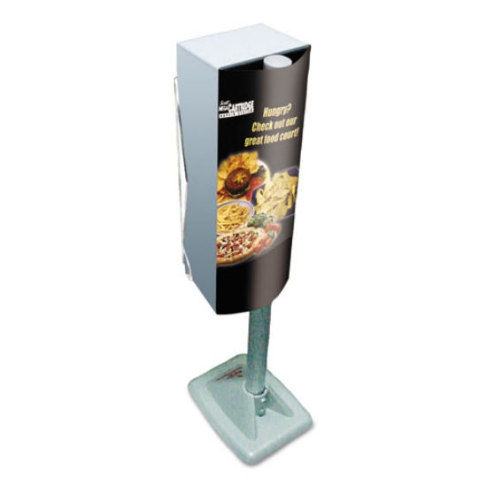 Picture of Mega Cartridge Napkin System Pole Mount Kit, 11.8 x 8.8 x 38.3, Gray