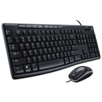 Picture of Wired Media Combo Mk200, Usb 2.0, Black