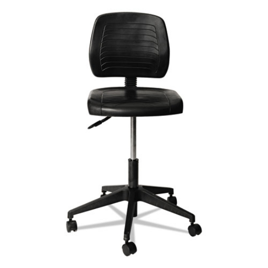 Picture of Alera Wl Series Workbench Stool, Supports Up To 250 Lb, 17.25" To 25" Seat Height, Black