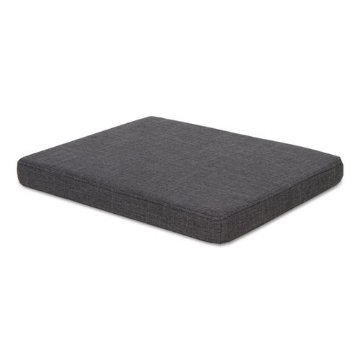 Picture of Pedestal File Seat Cushion, 14.88 X 19.13 X 2.13, Smoke