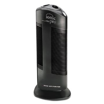 Picture of Compact Ionic Air Purifier, 250 sq ft Room Capacity, Black