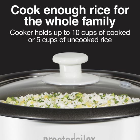 Picture of Proctor Silex 37533G RICE COOKER WHITE 10CUP (PK-2-EA)