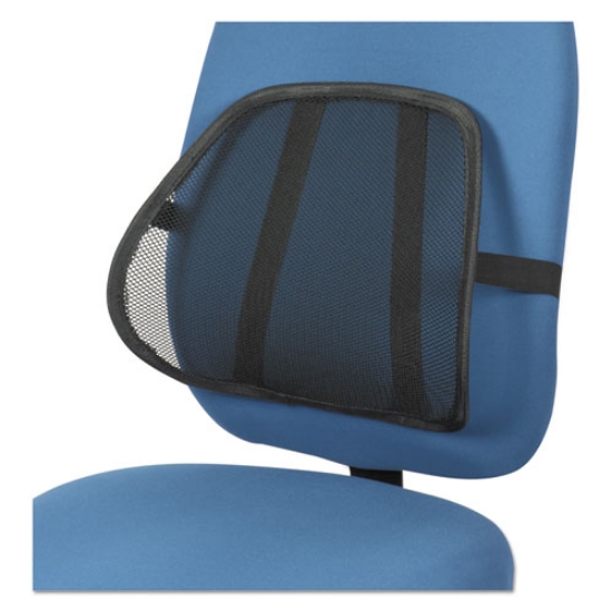 Picture of Mesh Backrest, 18.13 X 15.38 X 5.88, Black