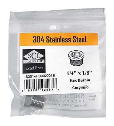 Picture of SMITH-COOPER 4638101000 HEX BUSHING 1/4X1/8" SS (EA)