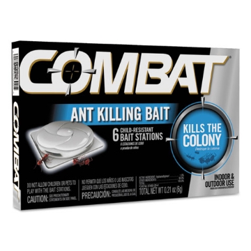 Picture of Combat Ant Killing System, Child-Resistant, Kills Queen And Colony, 6/box, 12 Boxes/carton