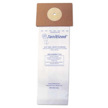 Picture of Vacuum Filter Bags Designed To Fit Nobles Lite Trac/tennant Viper, 100/carton