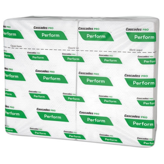 Picture of Perform Interfold Napkins, 1-Ply, 6.5 X 4.25, White, 376/pack, 16 Packs/carton