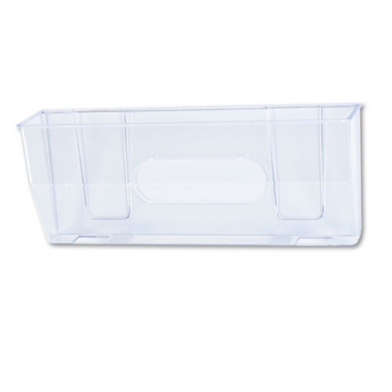 Picture of Magnetic DocuPocket Wall File, Legal/Letter Size, 15" x 3" x 6.38", Clear