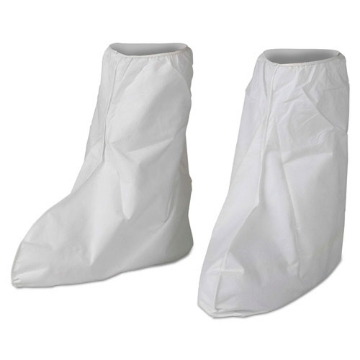 Picture of A40 Liquid/Particle Protection Boot Covers, Medium to Large, White, 400/Carton