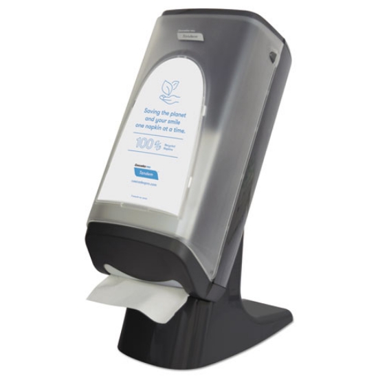 Picture of Tandem Stand/wall Napkin Dispenser, 9.06 X 12.4 X 20.28, Gray
