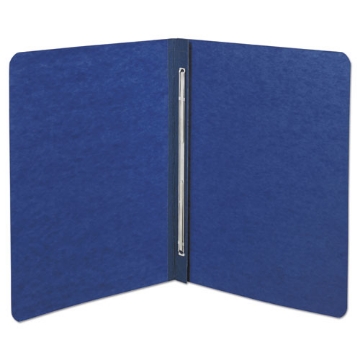 Picture of Presstex Report Cover With Tyvek Reinforced Hinge, Side Bound, Two-Piece Prong Fastener, 3" Capacity, 8.5 X 11, Dark Blue