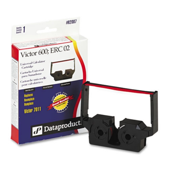 Picture of R2087 Compatible Ribbon, Black/red
