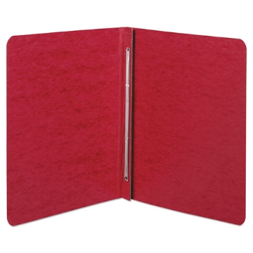 Picture of Pressboard Report Cover With Tyvek Reinforced Hinge, Two-Piece Prong Fastener, 3" Capacity, 8.5 X 11, Executive Red