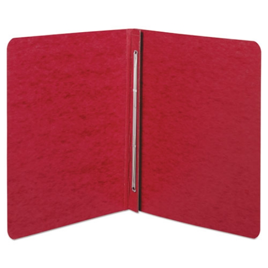 Picture of Pressboard Report Cover With Tyvek Reinforced Hinge, Two-Piece Prong Fastener, 3" Capacity, 8.5 X 11, Executive Red